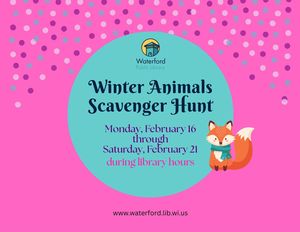 Winter Animals Scave